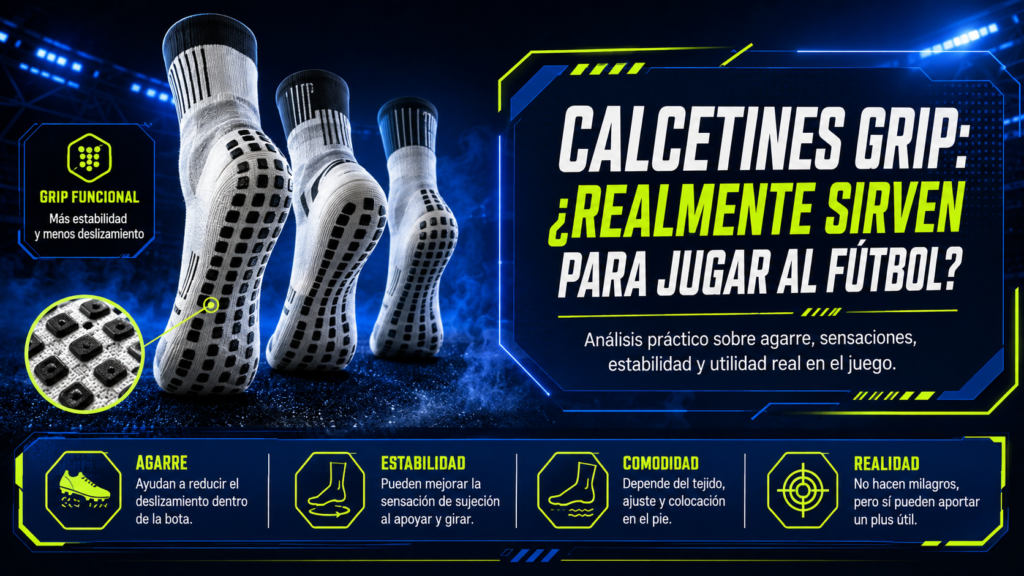 Calcetines grip: ¿realmente sirven para jugar al fútbol?