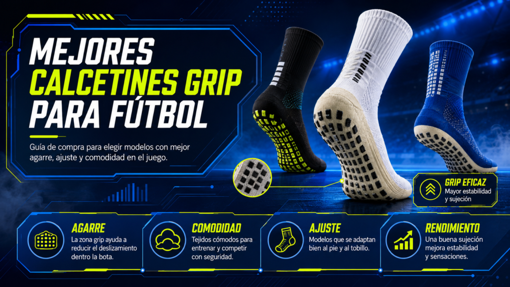 Mejores calcetines grip para fútbol: guía de compra