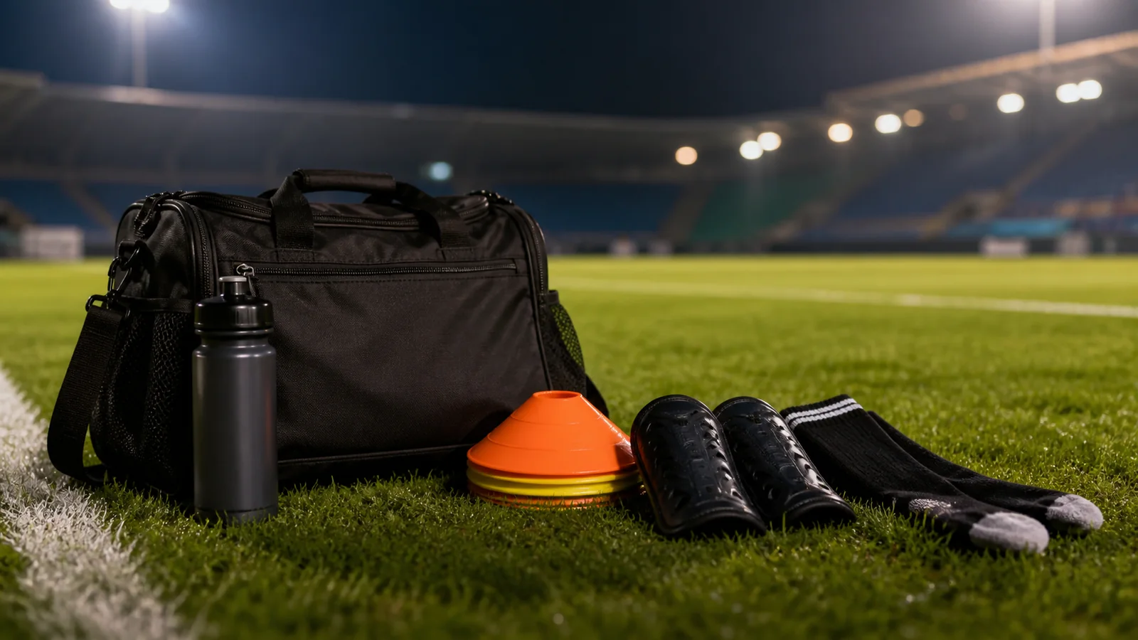 Equipamiento de fútbol para jugadores