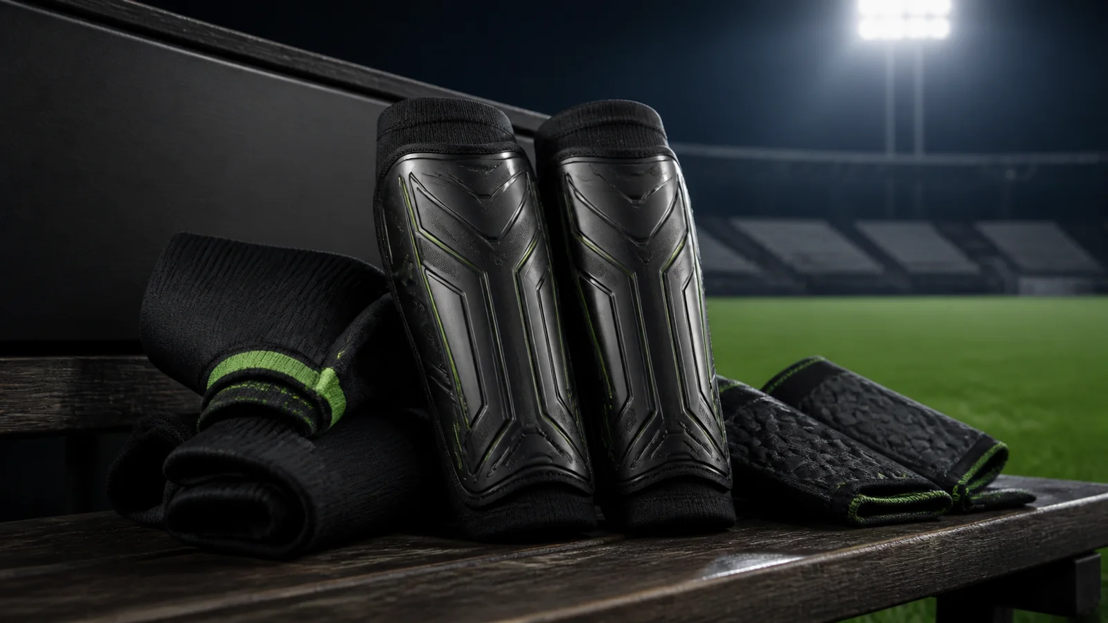 Espinilleras de fútbol y protección para jugar