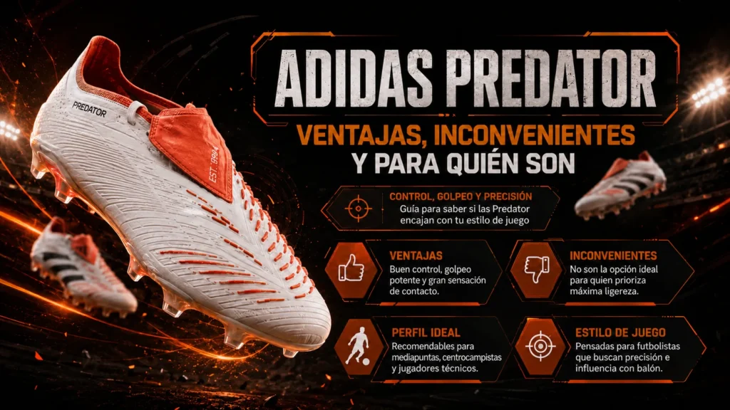 Adidas Predator: ventajas, inconvenientes y para quién son