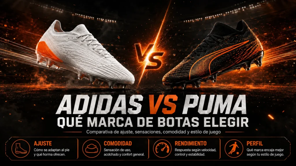 Adidas vs Puma: qué marca de botas elegir