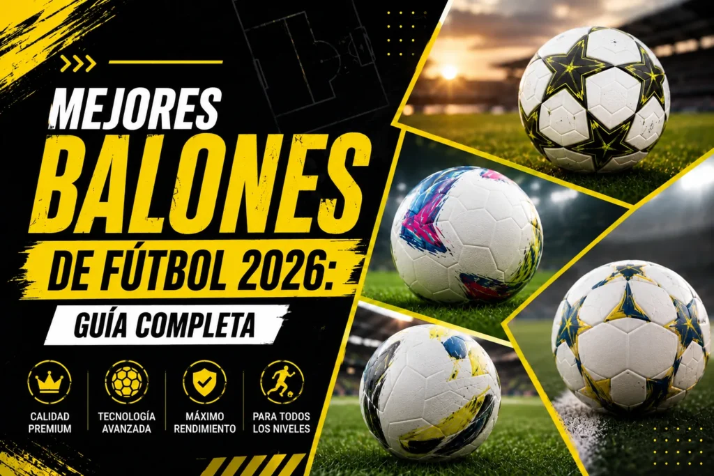 Mejores balones de fútbol 2026: guía completa