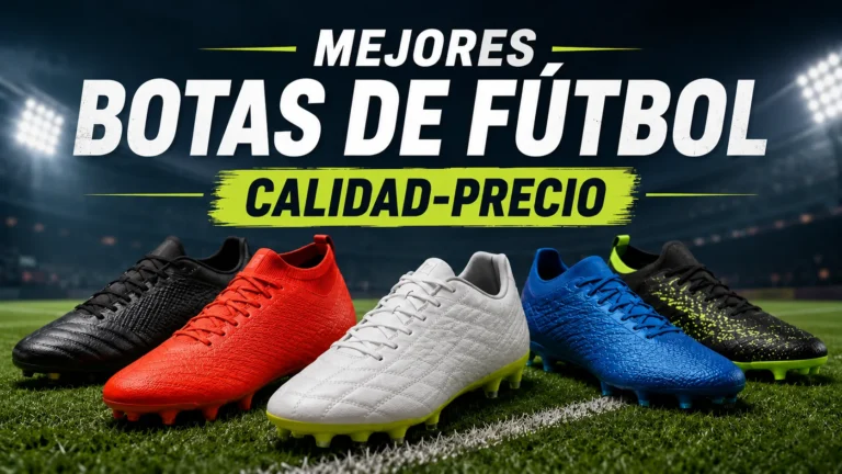 Botas de fútbol calidad-precio: cómo elegir